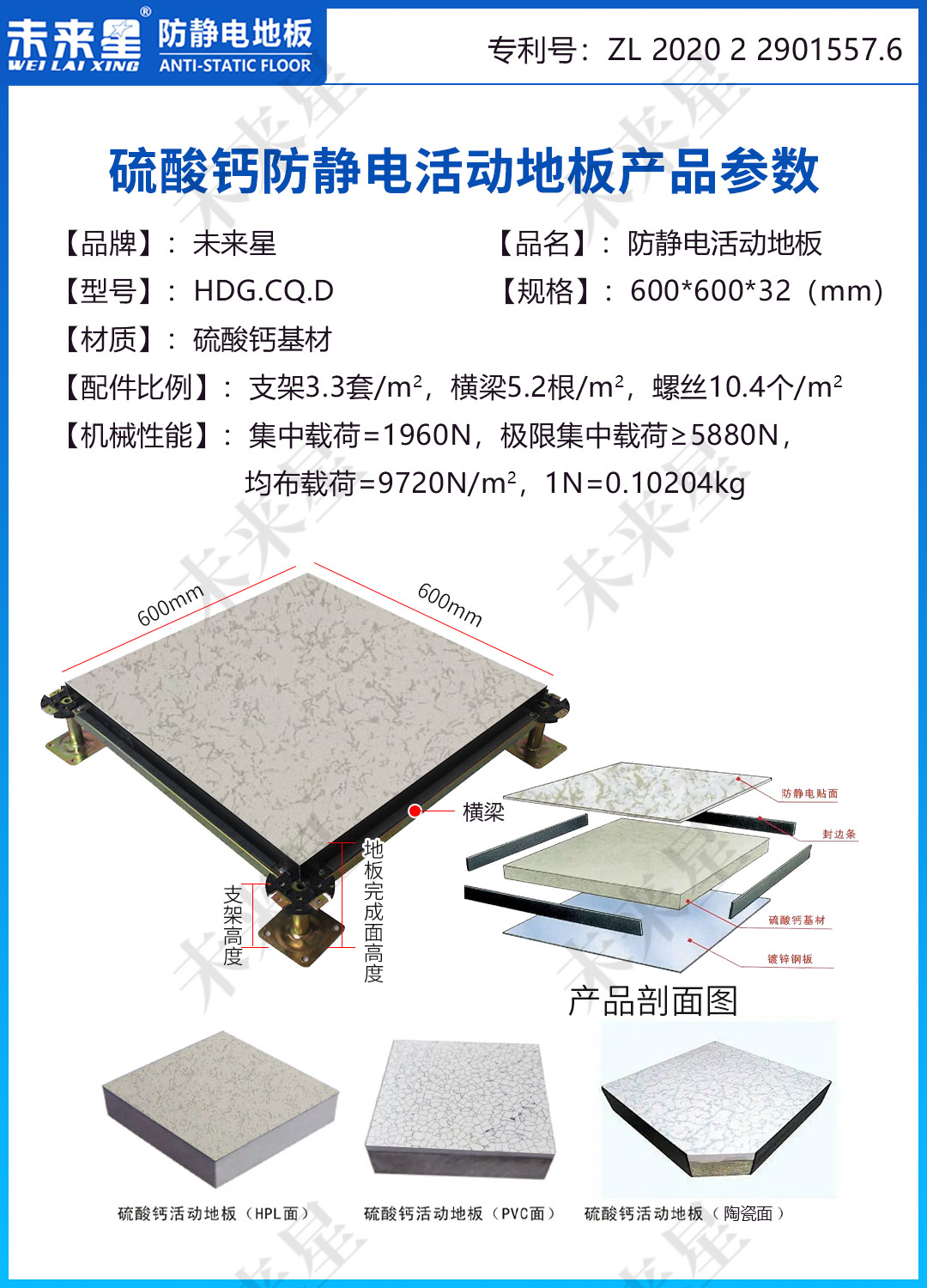 硫酸鈣防靜電地板參數(shù).jpg